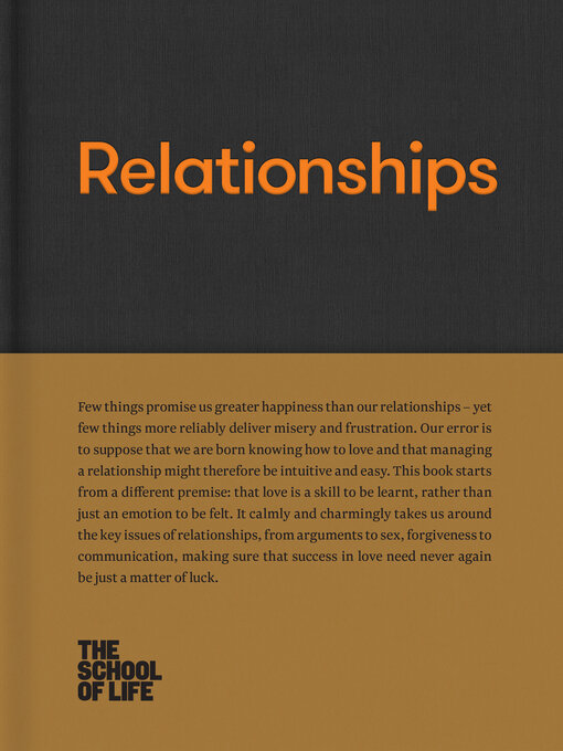 Title details for Relationships by Alain de Botton - Available